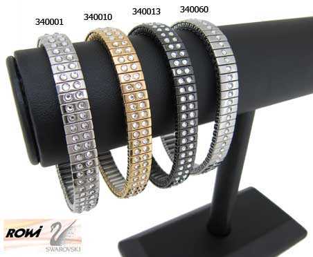 Bracelets - Swarovski Crystal Stone Rowi Bracelets