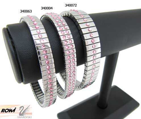 Bracelets - Swarovski Rose Stone Rowi Bracelets