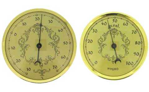Barometer, Thermometer, Hygrometer Inserts