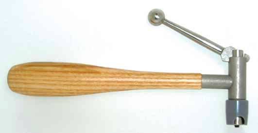 Cannon Pinion Remover With Lever and Wooden Handle - Bergeon 4854 