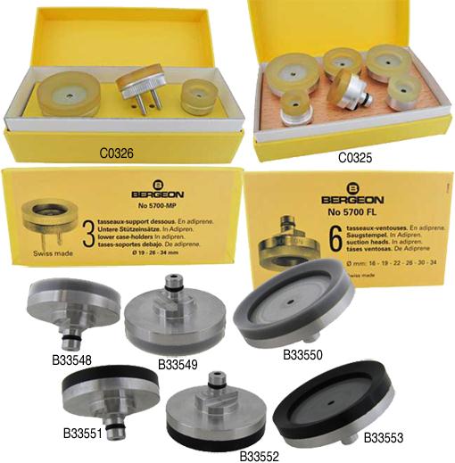 Case Back Tool - Bergeon 5700Z Suction Dies