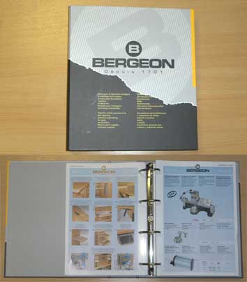 Book - Bergeon ‘Main’ Catalogue