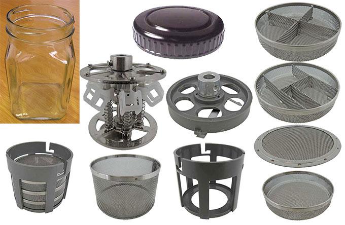 Cleaning Machine - Jars & Baskets - Elma & Bergeon