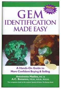 Book - Gem Identification Made Easy By Matlins & Bonanno