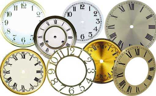 Clock Dials & Chapter Rings
