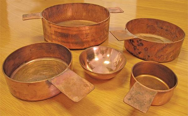 Copper Bowls & Pans