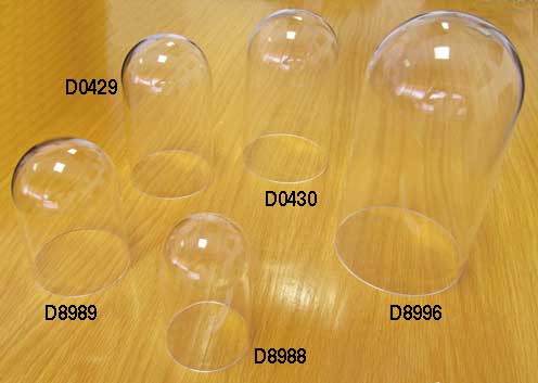 Domes - Acrylic Clock Dome