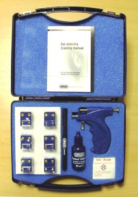 Caflon Blu Ear Piercing Intro-Kit