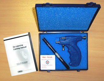 Caflon Blu Ear Piercing Gun