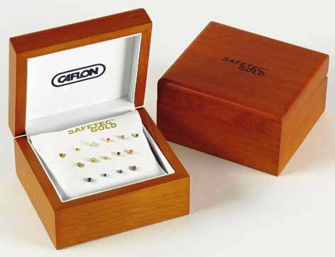 Caflon Safetec Ear Stud Display Box