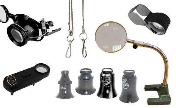 Eyeglasses, Magnifiers, Loupes & Loupe Chains