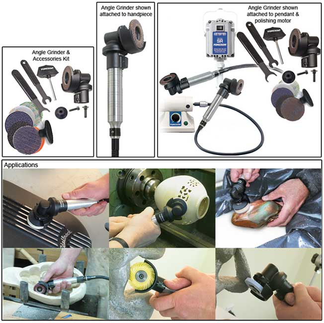 Angle Grinder Attachment & Accessories - Foredom