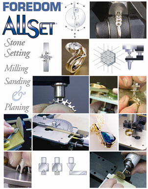Stone Setting Production Kit - Foredom Allset 