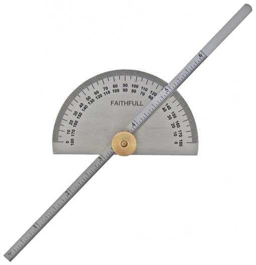 Gauge - Depth Gauge with Protractor