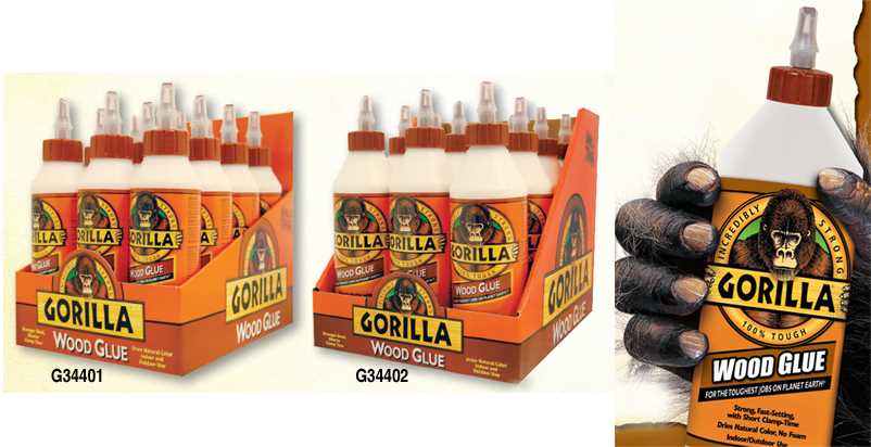 Adhesives - Gorilla "Wood" Glue