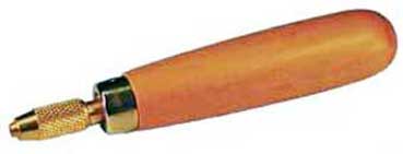 Handle - 120mm Straight Wooden Handle with Collet Grip (Ø25mm)