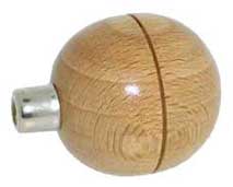Handle - 40mm Round Wooden Handle (Ø38mm)