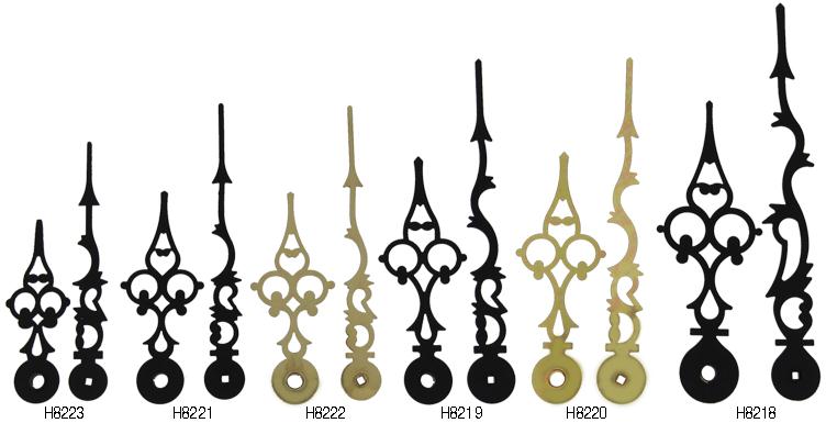 Hands (Clock) - Hermle Colleted Clock Hands