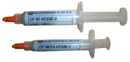 Solder - Syringes, 9ct, 18ct, Silver & Platinum