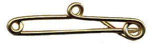 Brooch Safety Chain Pin