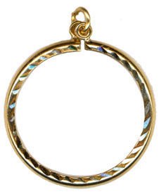 Coin Mount - Style 1 Faceted