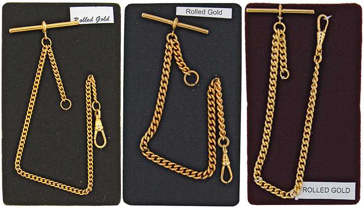 Alberts - Rolled Gold Single Curb Watch Alberts