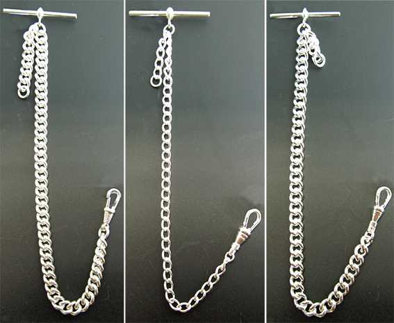 Alberts - Silver Plated Single Curb Watch Alberts 