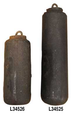Long Case Clock Cast Iron Weights