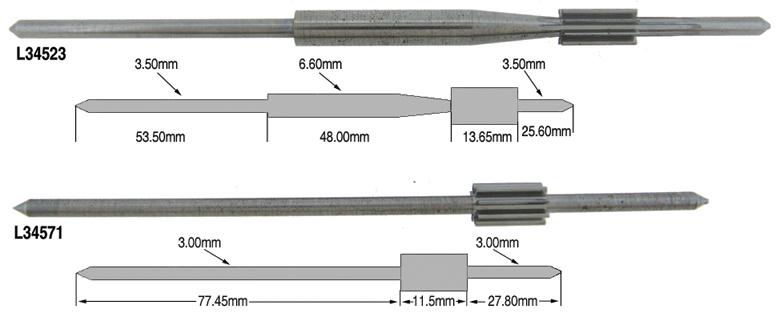 Long Case Clock - Pinion Blanks
