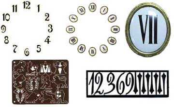 Numerals, Battons, Dots & Zodiac Figures