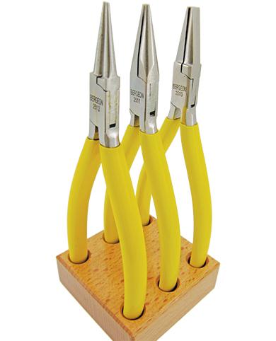 Pliers - Set of 3 on Stand - Bergeon 2513