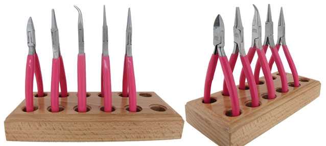 Pliers - Set of 5 Pink "Slim Line" Pliers 