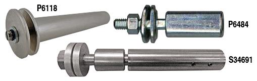 Wheel Mandrels for Polishing Machines