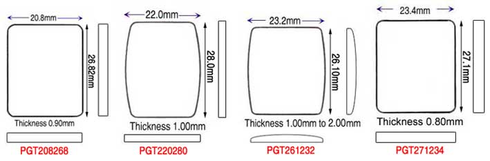 Piaget Generic Glasses by size