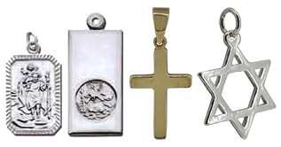 Pendants (including St. Christopher's)