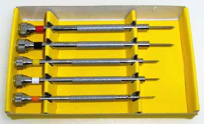 Screwdriver Set - Bergeon 5 Piece