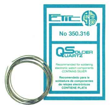 Solder - Specially for Quartz Watches, Etic Swiss