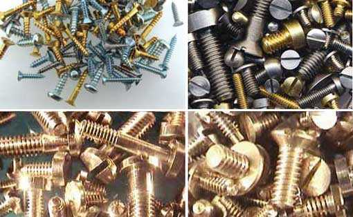 Screws (including Dial Screws for Clocks)