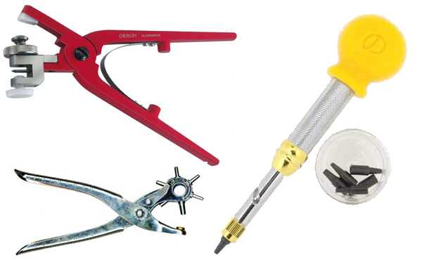Strap & Belt Cutting & Hole Making Tools
