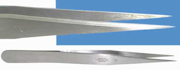 Tweezers - Dumont No.P Tweezers (Medium Tips)