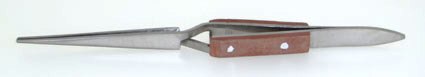 Tweezers - Soldering Insulated Tweezers (Straight Tipped) with Reverse Action