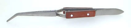 Tweezers - Soldering Insulated Tweezers (Curved Tipped) with Reverse Action