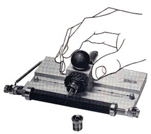 Tweezer Tip Straightening tool - Bergeon 4985