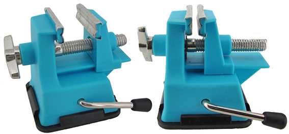 Vices - 1½" (38mm) Jaw, Suction Base "Mini" Bench Vice