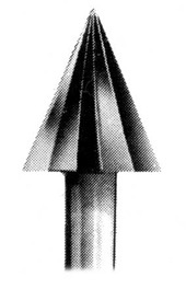 Burr - Cone Pointed Coarse Burr - A*F Swiss 119.288 (Popular)
