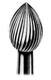 Burr - Bud Tapered Fine Burr - A*F Swiss 119.294