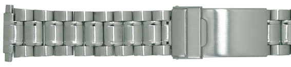 Bracelets - 18 to 22mm Centre Fold Safety Clasp Bracelet
