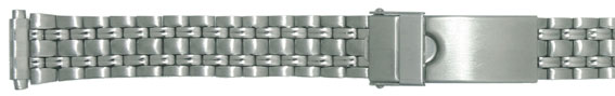 Bracelets - 12 to 14mm Centre Fold Safety Clasp Bracelet