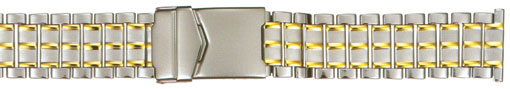 Bracelets - 20mm Centre Fold Safety Clasp Bracelet