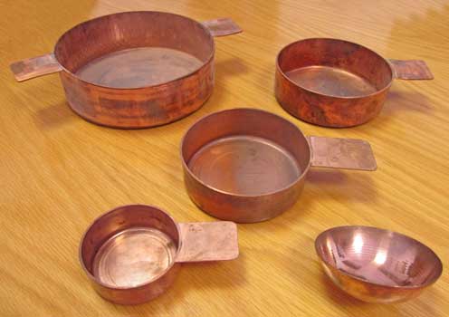 Copper Bowls & Pans